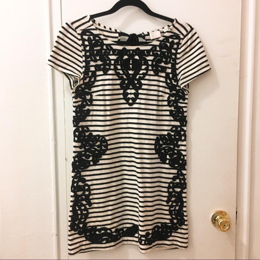 9-H15 STCL Stripe Dress - Anthropologie